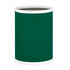 Tropic Green | Modern leatherette style waste bin with 13QT capacity, shown in full view on a white background.