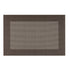 Bronze | Close-up of textured weave on two-tone placemat with neutral coloring.
