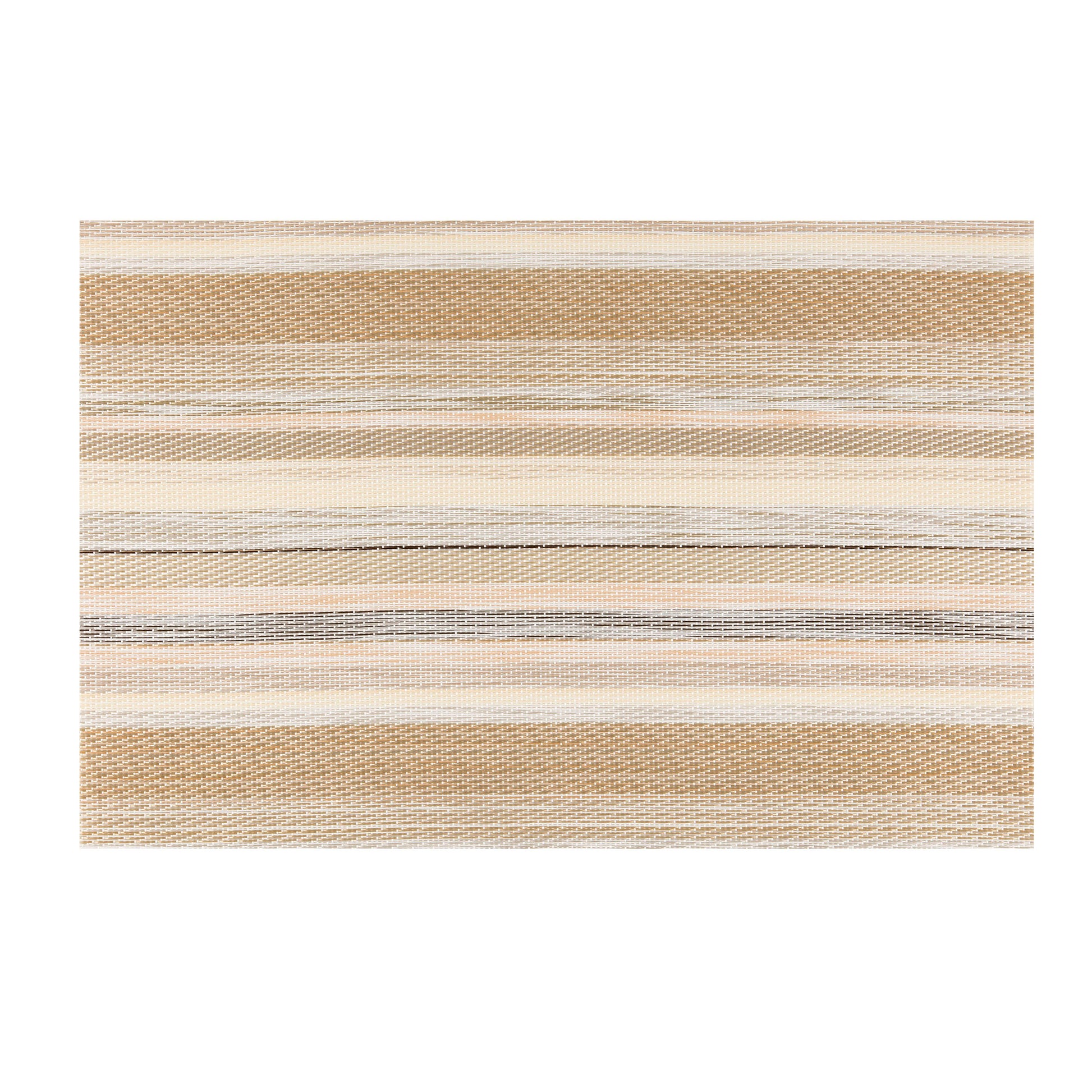 Rock | Top view of stratum-style woven placemat set of 6, ideal for elegant table settings.