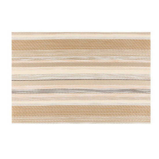 Rock | Top view of stratum-style woven placemat set of 6, ideal for elegant table settings.