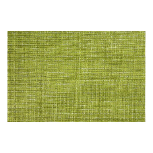 Apple | Close-up of textured jacquard weave on placemat, part of an elegant set of 6 for stylish dining.