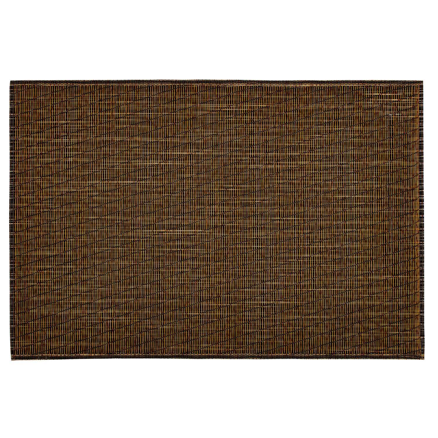 Charcoal & Gold | Close up of textured wave pattern on placemat, ideal for modern dining settings.