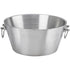 Brushed Stainless Steel | 15" double wall insulated party tub that can be used for home parties.