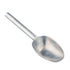 Stainless Steel | Ice scoop positioned on a white surface.
