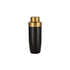 Black & Gold | Two-tone cocktail shaker with a sleek, modern design on a white background.