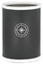 Black | Compass point 13qt trash can for bedrooms that have a nautical or coastal style.