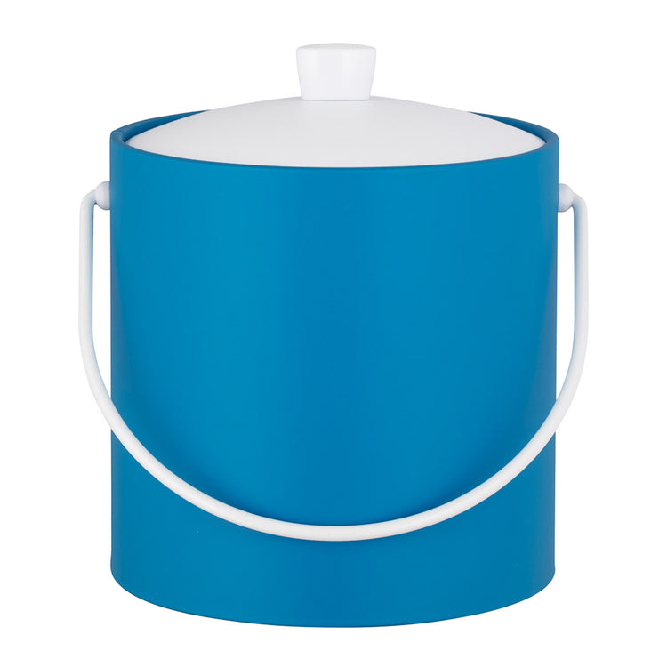 Process Blue | Lightweight 3QT ice bucket, centered on a bright white background.