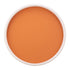 Spice Orange | Round tray with a bright white rim upright on a white surface.