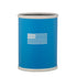 Process Blue | 13-quart oval wastebasket with an American flag decal, placed on a white background.